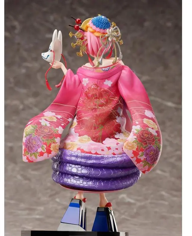 Alt view image 5 of 6 - FuRyu: Re:Zero Starting Life in Another World - Ram (Parade of the Oiran Dochu Ver.) 1/7 Scale Figure
