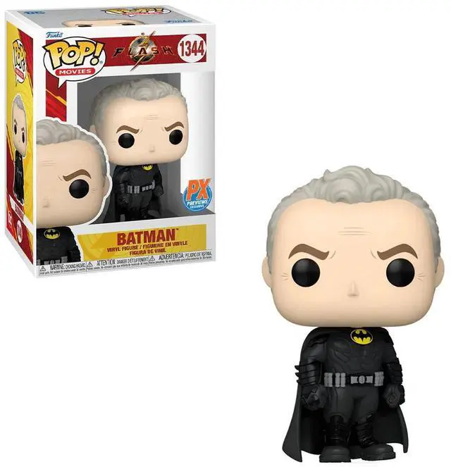 Main image of Funko POP! The Flash - Batman (Unmasked) Vinyl Figure #1344 Preview Exclusives (PX)