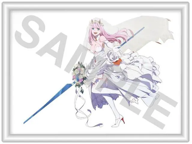Alt view image 3 of 7 - Good Smile Company: Darling in the Franxx - Zero Two (For My Darling) 1/7 Scale Figure with XX Memorial Board
