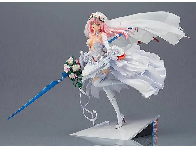 Alt view image 4 of 7 - Good Smile Company: Darling in the Franxx - Zero Two (For My Darling) 1/7 Scale Figure with XX Memorial Board