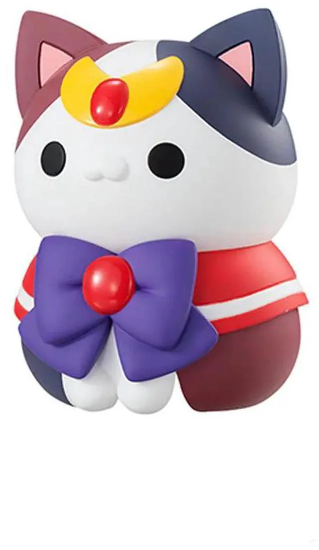 Alt view image 2 of 3 - Megahouse: Sailor Moon Nyanto! The Big Sailor Mewn Series - Sailor Mars Figure