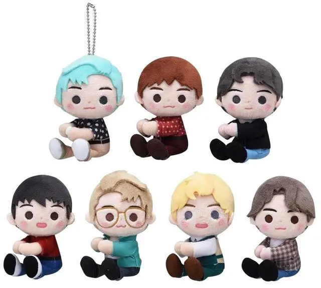 Alt view image 3 of 3 - SEGA: BTS TinyTan Dynamite - Jungkook MP Kuttsuki Mini Plush Keychain