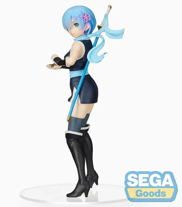 Alt view image 2 of 6 - SEGA: Re:Zero Starting Life in Another World - Rem (Kunoichi Tobi Ver.) SPM Figure