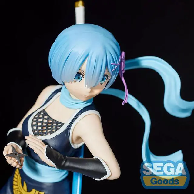 Alt view image 6 of 6 - SEGA: Re:Zero Starting Life in Another World - Rem (Kunoichi Tobi Ver.) SPM Figure