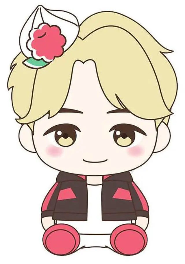 Alt view image 2 of 2 - SEGA: BTS TinyTan Sweet Time - Jimin SP Osuwari Sit-Down Plush