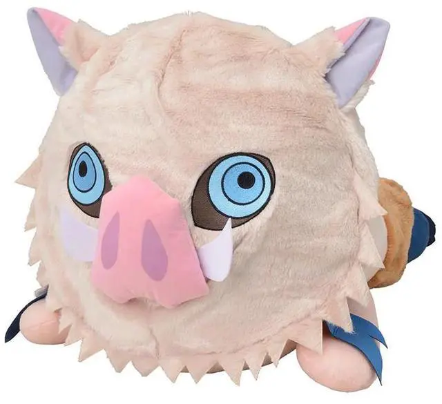 Alt view image 2 of 4 - SEGA: Demon Slayer: Kimetsu no Yaiba - Hashibira Inosuke Extra Large Lay-Down Plush