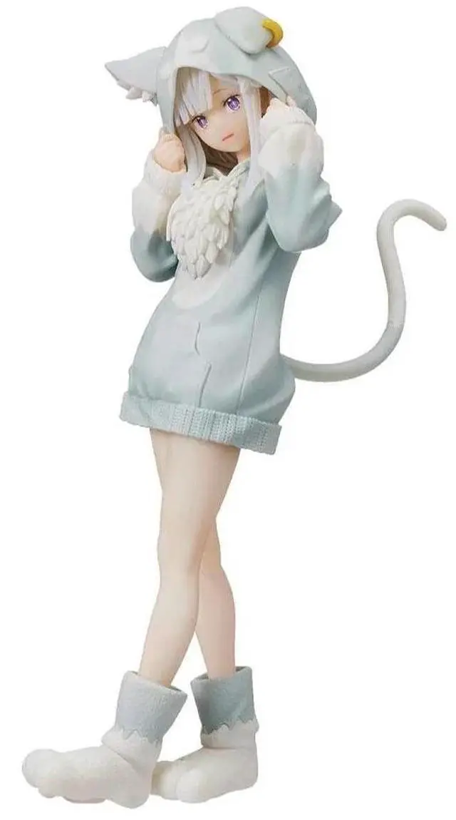 Main image of SEGA: Re:Zero Starting Life in Another World - Emilia (The Great Spirit Puck) SPM Figure