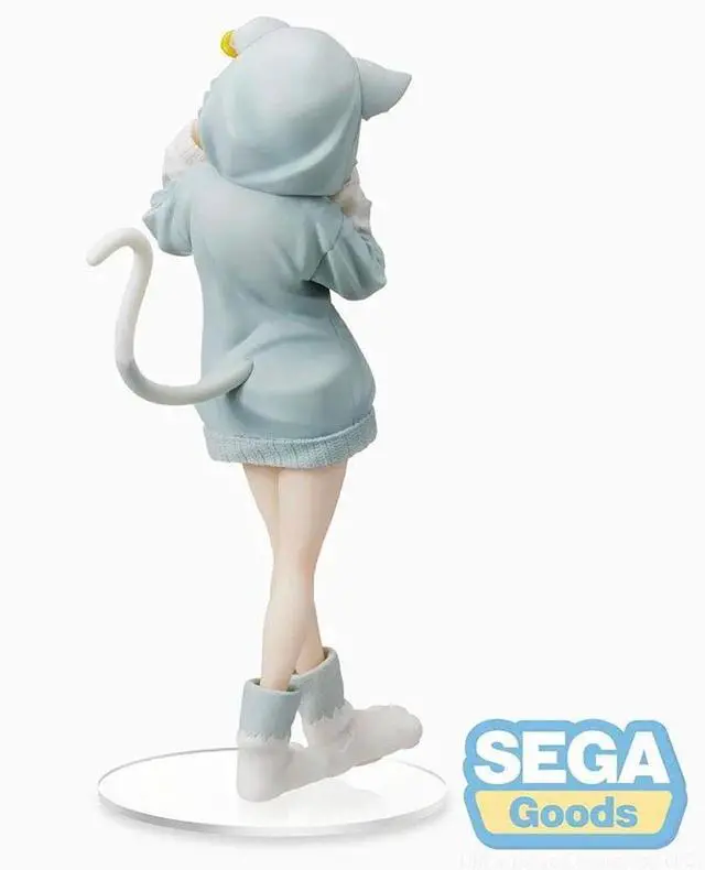 Alt view image 4 of 4 - SEGA: Re:Zero Starting Life in Another World - Emilia (The Great Spirit Puck) SPM Figure