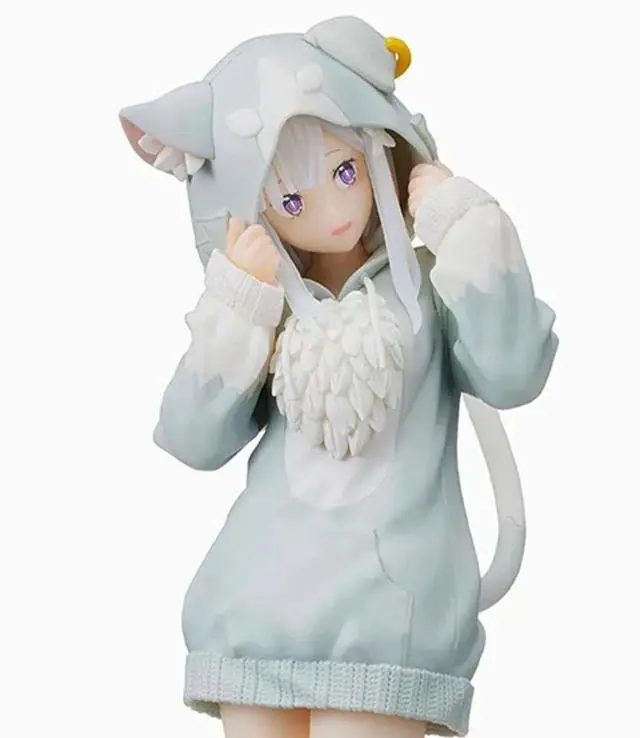 Alt view image 2 of 4 - SEGA: Re:Zero Starting Life in Another World - Emilia (The Great Spirit Puck) SPM Figure