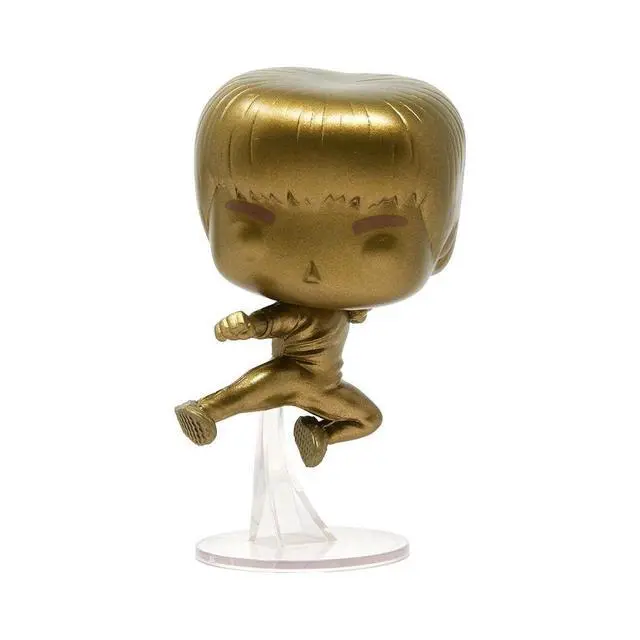 Alt view image 2 of 3 - Funko POP! Enter the Dragon - Bruce Lee (Gold) (Flying Man) Vinyl Figure #592 Bait Exclusive