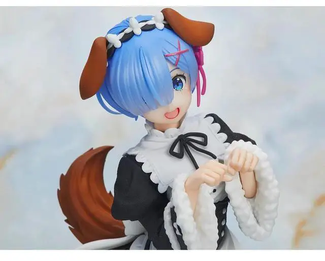 Alt view image 6 of 6 - Taito: Re:Zero Starting Life in Another World - Rem (Memory Snow Dog Ver.) Coreful Figure