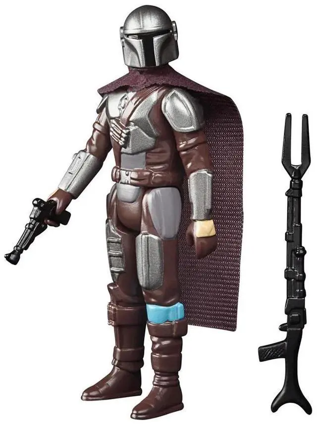 Alt view image 11 of 16 - Hasbro F4456 Star Wars The Retro Collection 3.75 inch The Mandalorian Collectible Figure