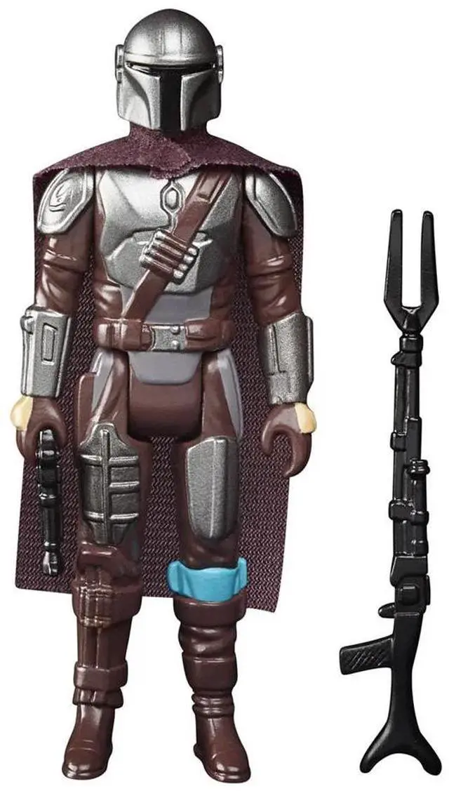 Alt view image 12 of 16 - Hasbro F4456 Star Wars The Retro Collection 3.75 inch The Mandalorian Collectible Figure