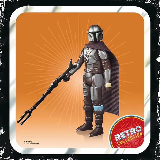 Alt view image 16 of 16 - Hasbro F4456 Star Wars The Retro Collection 3.75 inch The Mandalorian Collectible Figure