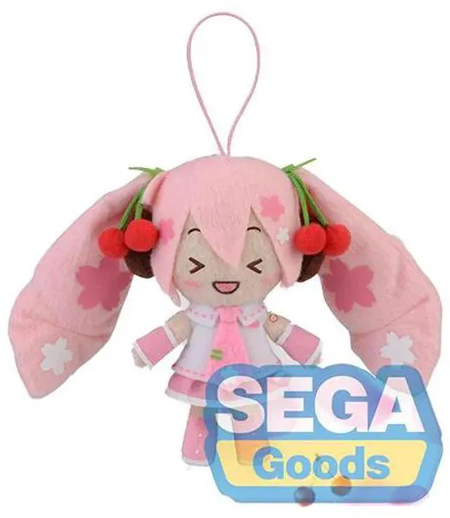 Main image of SEGA: Vocaloid - Sakura Miku (Screaming) MP Fluffy Mascot Plush