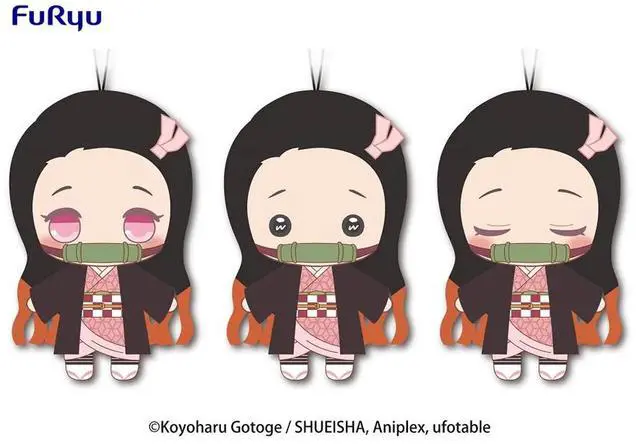 Alt view image 2 of 2 - FuRyu: Demon Slayer: Kimetsu no Yaiba - Toy Plush Set Vol. 2 - Nezuko