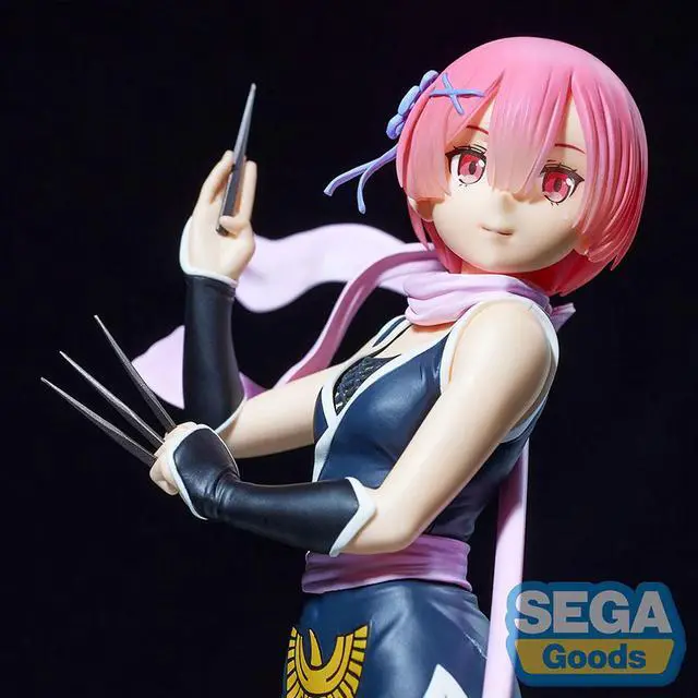 Alt view image 5 of 6 - SEGA: Re:Zero Starting Life in Another World - Ram (Kunoichi Tobi Ver.) SPM Figure