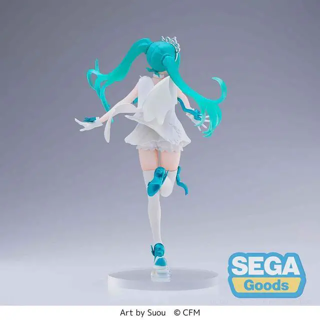 Alt view image 4 of 6 - SEGA: Vocaloid: Hatsune Miku - 15th Anniversary (SUOU Ver.) Super Premium Figure