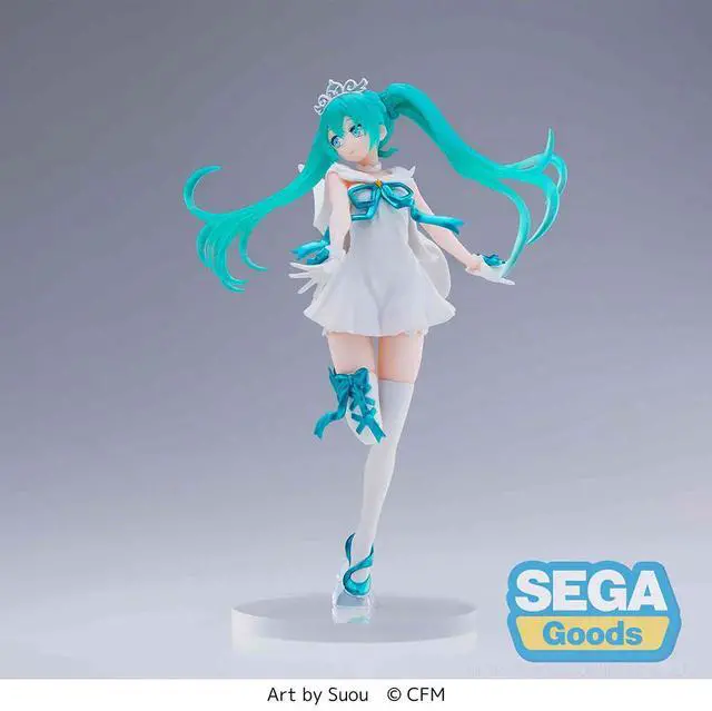 Alt view image 3 of 6 - SEGA: Vocaloid: Hatsune Miku - 15th Anniversary (SUOU Ver.) Super Premium Figure