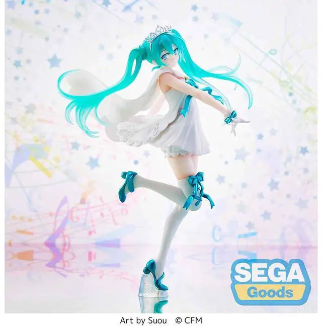 Alt view image 6 of 6 - SEGA: Vocaloid: Hatsune Miku - 15th Anniversary (SUOU Ver.) Super Premium Figure