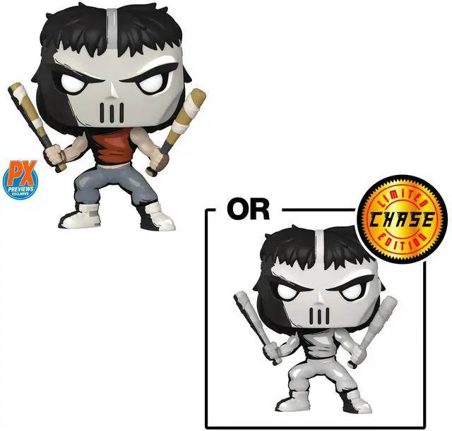 Alt view image 4 of 6 - Funko Pop Casey Jones Teenage Mutant Ninja Turtles Vinyl Figure Comics