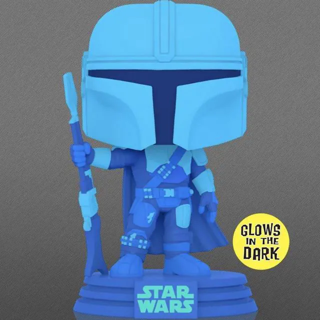 Alt view image 4 of 5 - Funko The Mandalorian - Glow in The Dark Exclusive 345