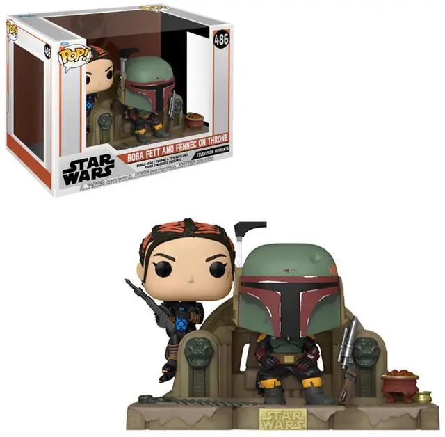 Alt view image 3 of 5 - FUNKO POP! MOMENTS: Mandalorian- Boba Fett & Fennec Shand