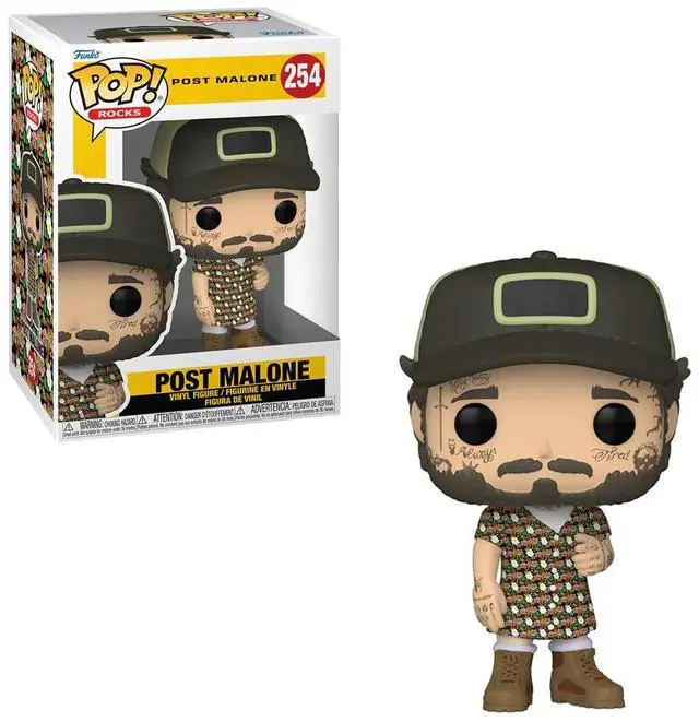 Main image of Funko POP! Rocks - Post Malone Sundress Vinyl Figure #254