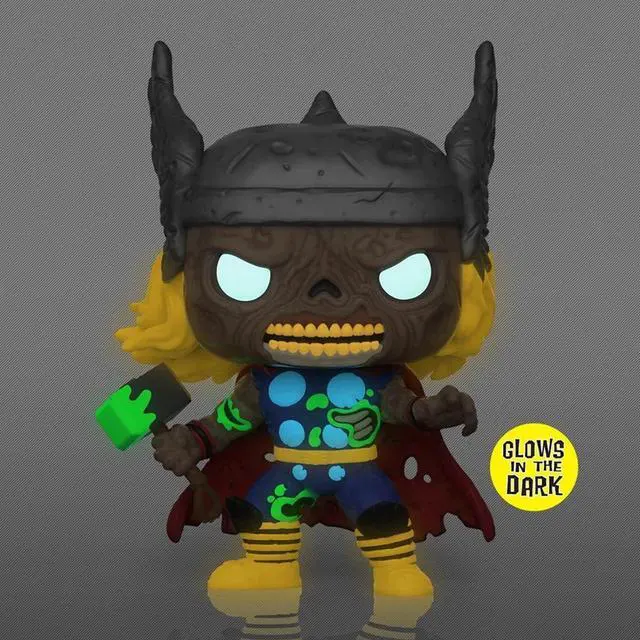Alt view image 4 of 5 - Funko Marvel Zombies Exclusive POP Zombie Thor Vinyl Figure