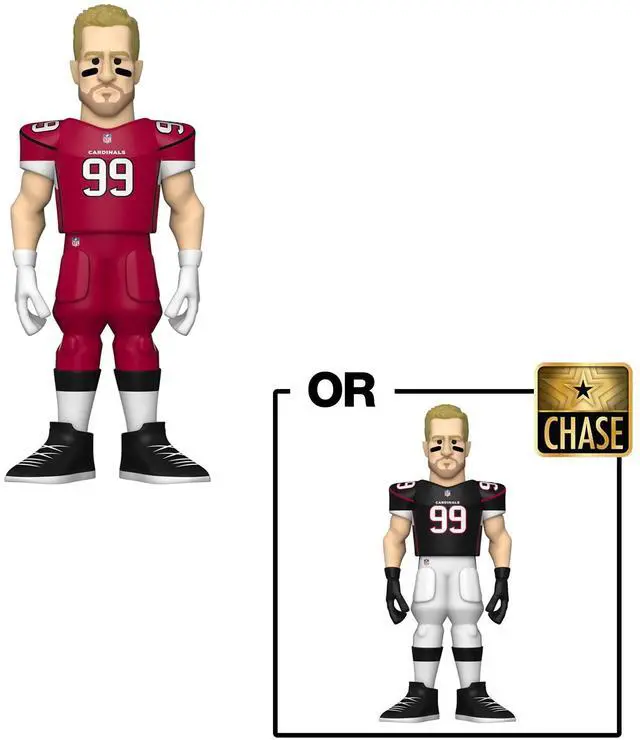 Alt view image 4 of 6 - FUNKO GOLD 5 NFL: Cardinals - JJ Watt  (Styles May Vary)