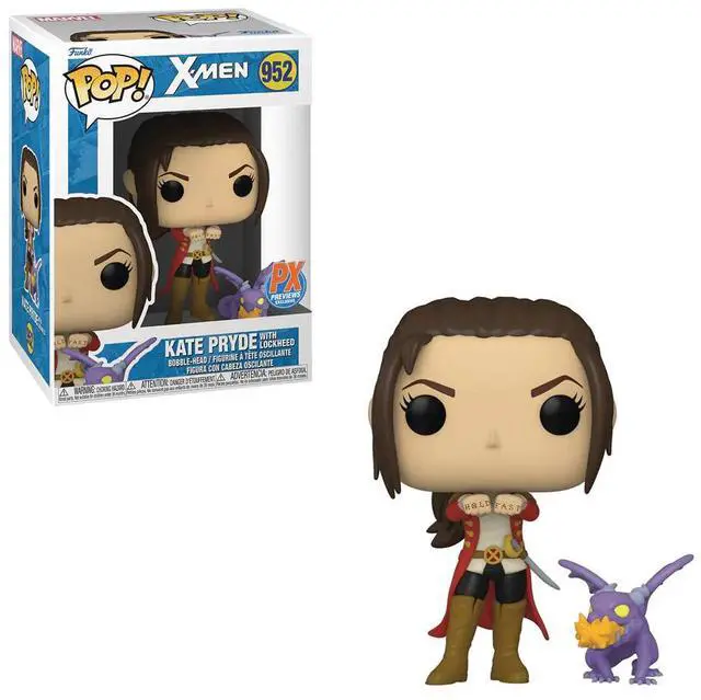 Alt view image 2 of 4 - Funko Marvel PX Exclusive POP Kate Pryde With Lockheed Vinyl Figure