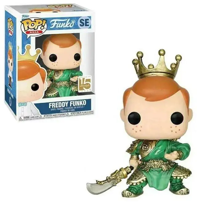 Main image of Funko POP! Freddy Funko (As Guan Yu) Vinyl Figure MindStyle Exclusive