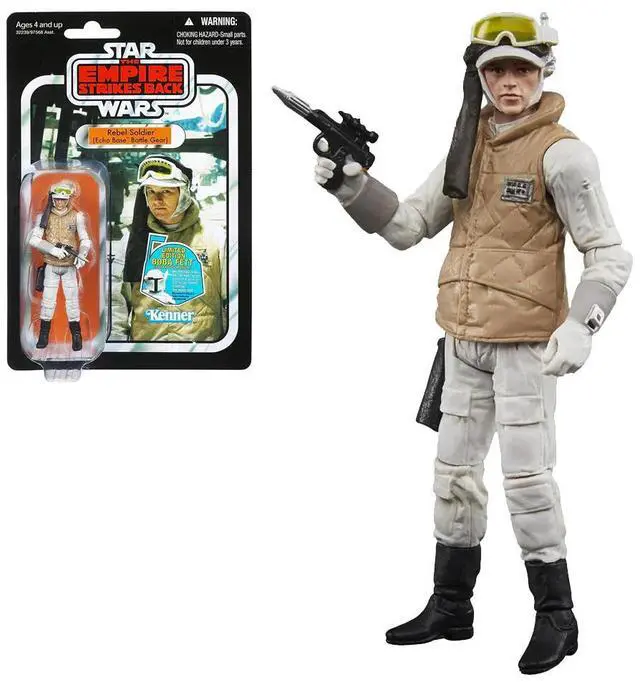 Alt view image 3 of 6 - Star Wars: The Vintage Collection - Hoth Rebel Soldier 3 3/4-Inch Action Figure
