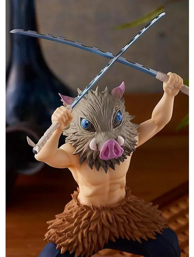 Alt view image 3 of 7 - Good Smile Company: Demon Slayer: Kimetsu no Yaiba - POP UP PARADE Inosuke Hashibira