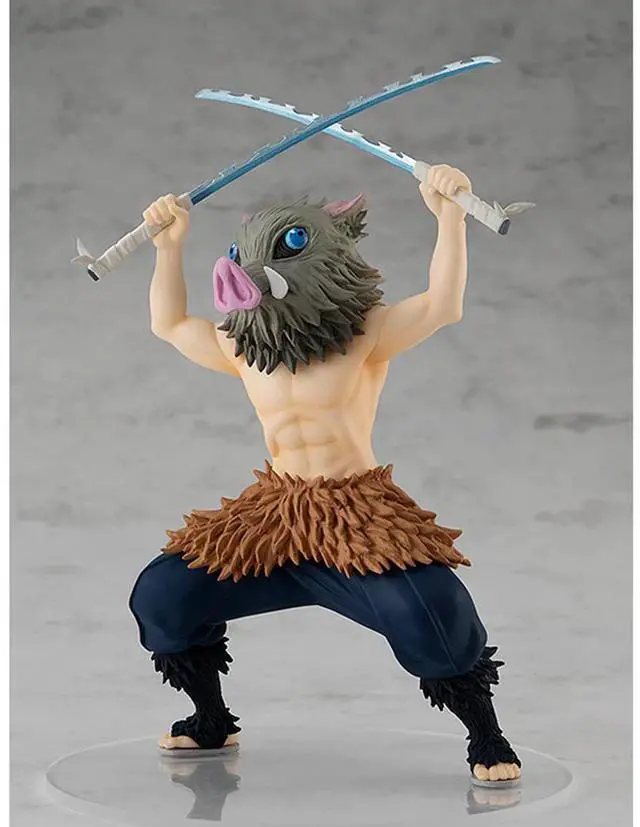 Alt view image 6 of 7 - Good Smile Company: Demon Slayer: Kimetsu no Yaiba - POP UP PARADE Inosuke Hashibira