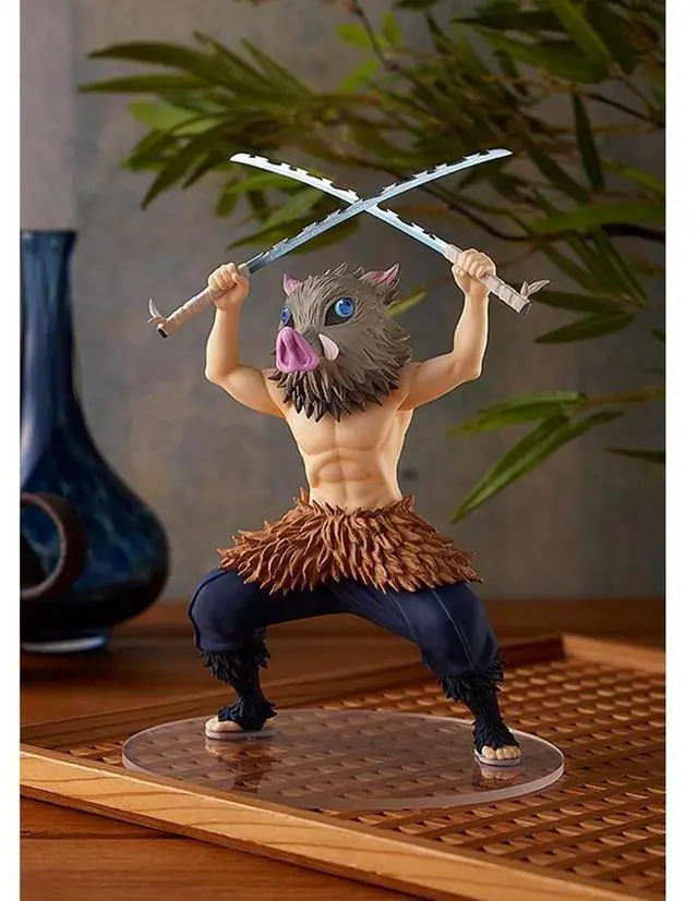 Alt view image 2 of 7 - Good Smile Company: Demon Slayer: Kimetsu no Yaiba - POP UP PARADE Inosuke Hashibira