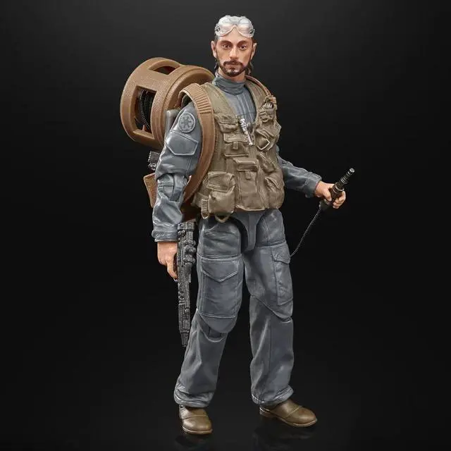 Alt view image 8 of 11 - HASBRO STAR WARS BLACK SERIES ROGUE ONE BODHI ROOK 6" ACTION FIGURE