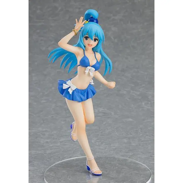Alt view image 3 of 6 - Good Smile Company: KonoSuba - POP UP PARADE Aqua (Swimsuit Ver.)