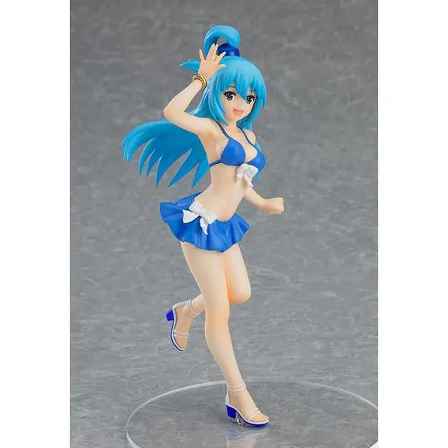Alt view image 2 of 6 - Good Smile Company: KonoSuba - POP UP PARADE Aqua (Swimsuit Ver.)