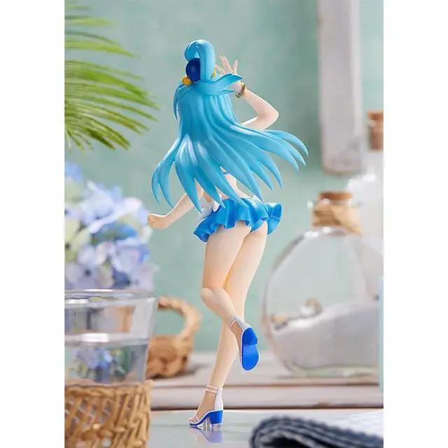 Alt view image 6 of 6 - Good Smile Company: KonoSuba - POP UP PARADE Aqua (Swimsuit Ver.)