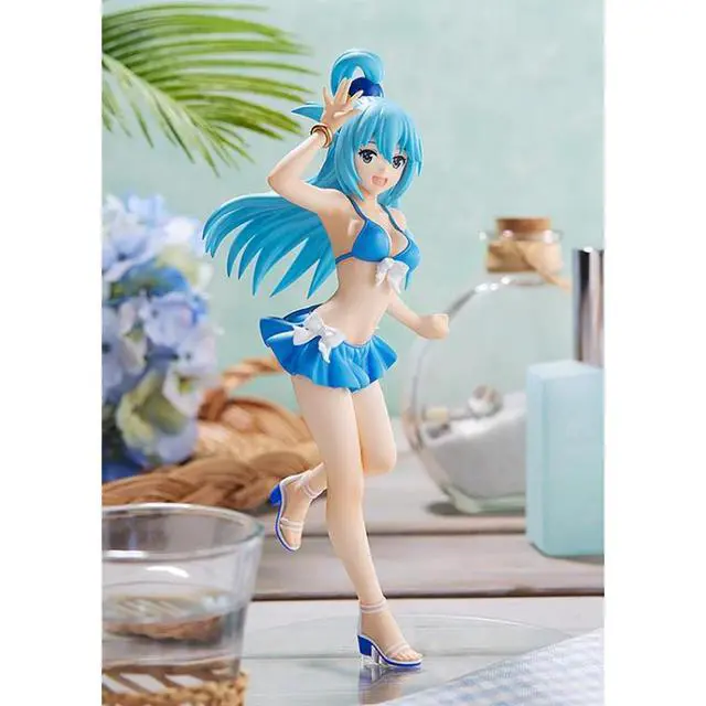 Alt view image 5 of 6 - Good Smile Company: KonoSuba - POP UP PARADE Aqua (Swimsuit Ver.)