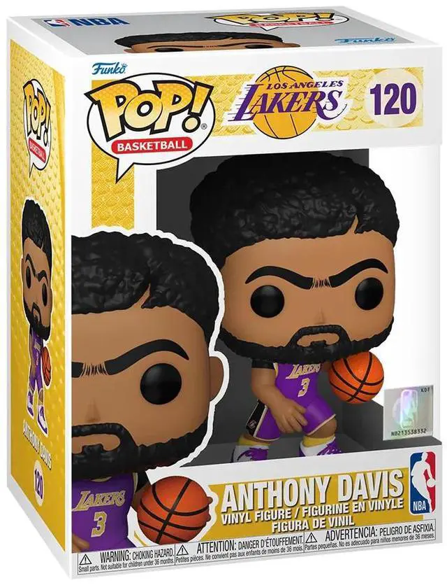 Alt view image 9 of 9 - FUNKO POP! NBA: Lakers- Anthony Davis (Purple Jersey)
