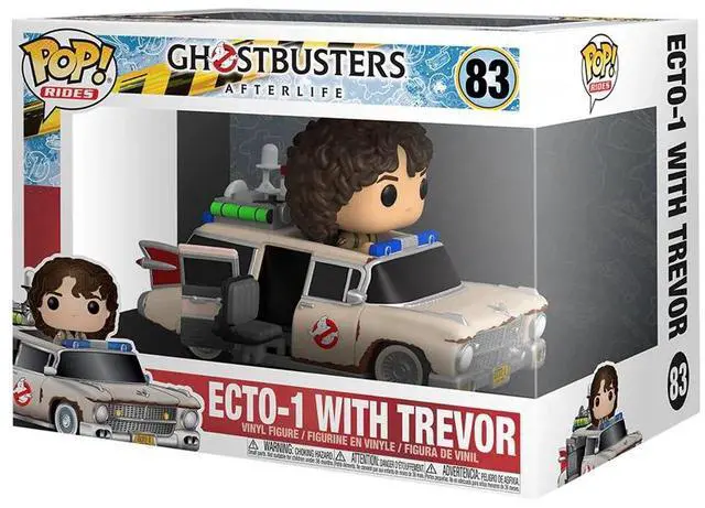 Alt view image 4 of 4 - FUNKO POP! RIDE: Ghostbusters: Afterlife - Ecto-1 with Trevor