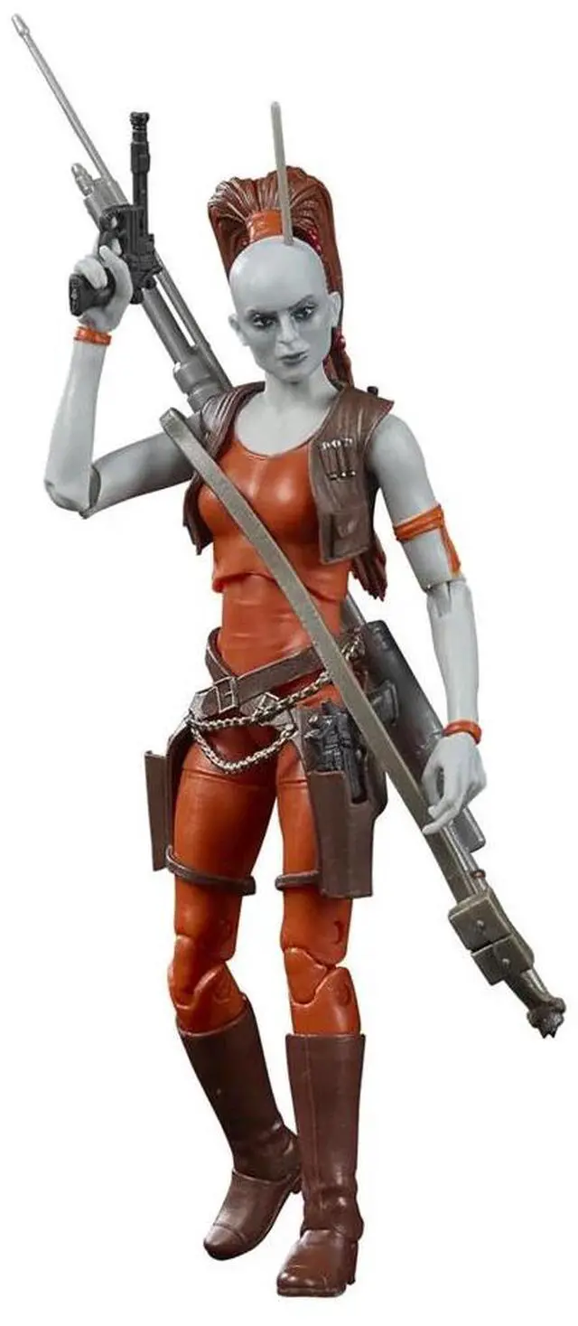 Alt view image 3 of 4 - Star Wars: The Black Series - Aurra Sing (The Clone Wars) 6-Inch Action Figure