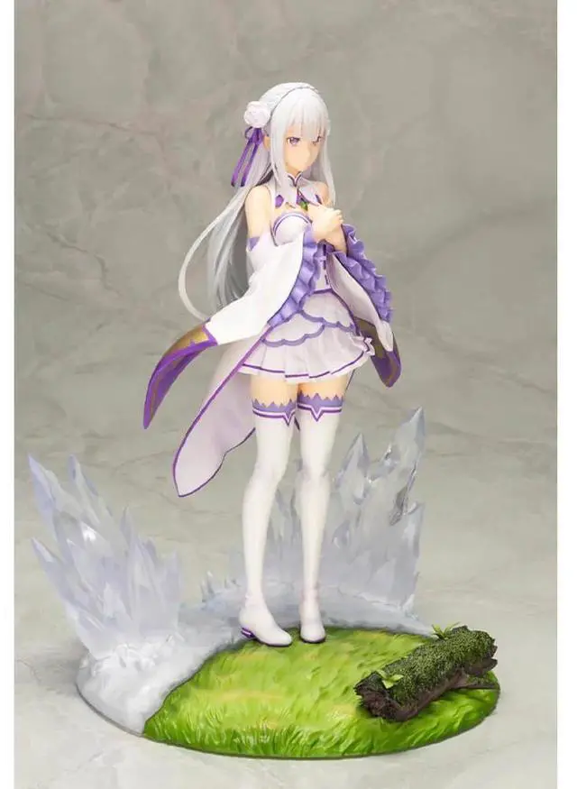 Alt view image 3 of 7 - KOTOBUKIYA: Re:Zero Starting Life in Another World - Emilia (Memory's Journey) 1/7 Scale Figure