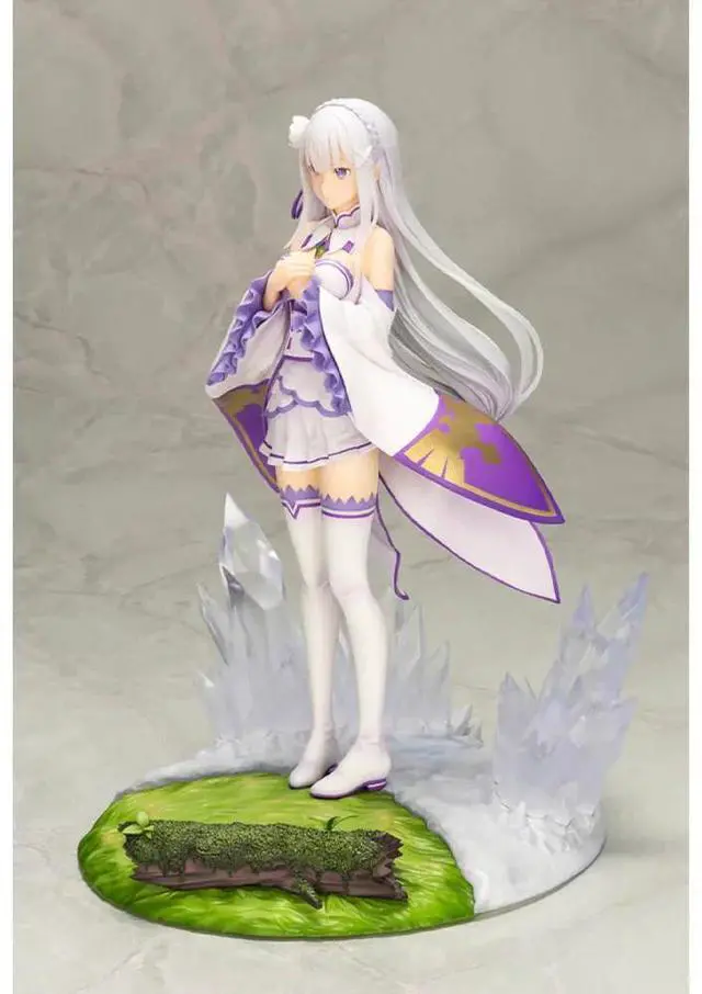 Alt view image 5 of 7 - KOTOBUKIYA: Re:Zero Starting Life in Another World - Emilia (Memory's Journey) 1/7 Scale Figure
