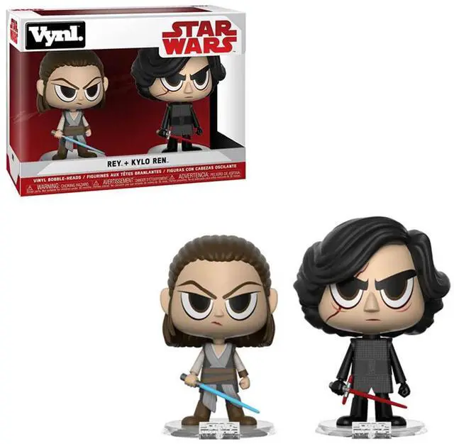 Main image of Funko VYNL: Star Wars - Rey and Kylo Ren Vinyl Figures