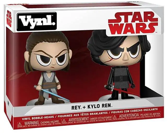 Alt view image 3 of 3 - Funko VYNL: Star Wars - Rey and Kylo Ren Vinyl Figures