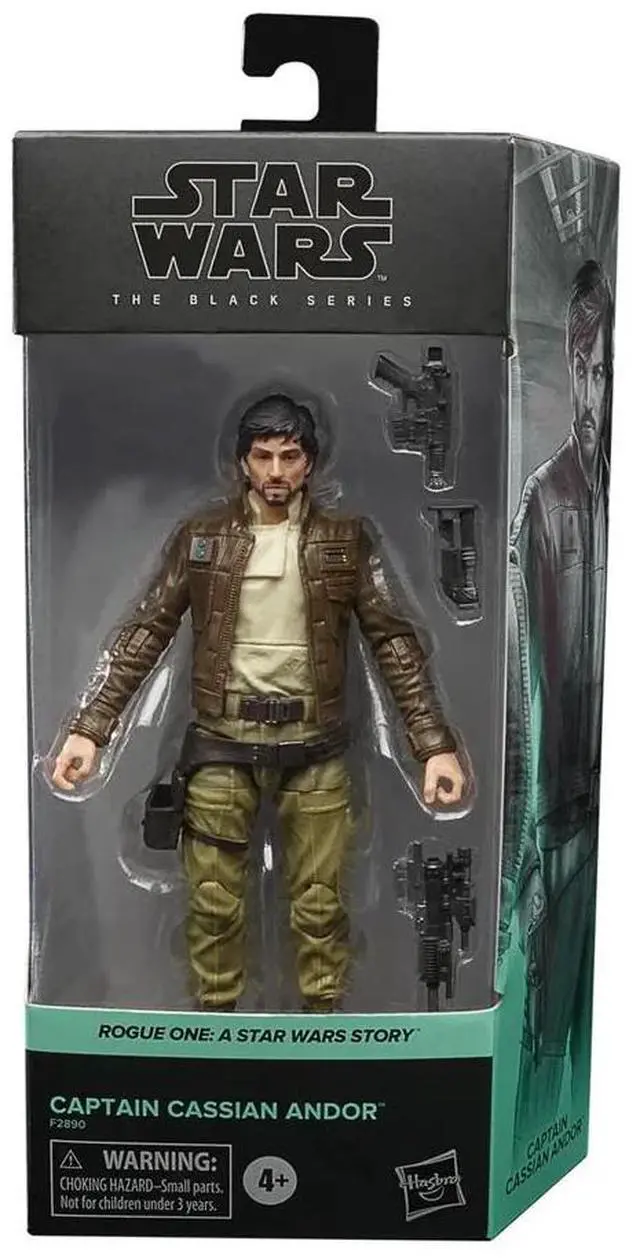 Main image of Star Wars: The Black Series - Captain Cassian Andor 6-Inch Action Figure