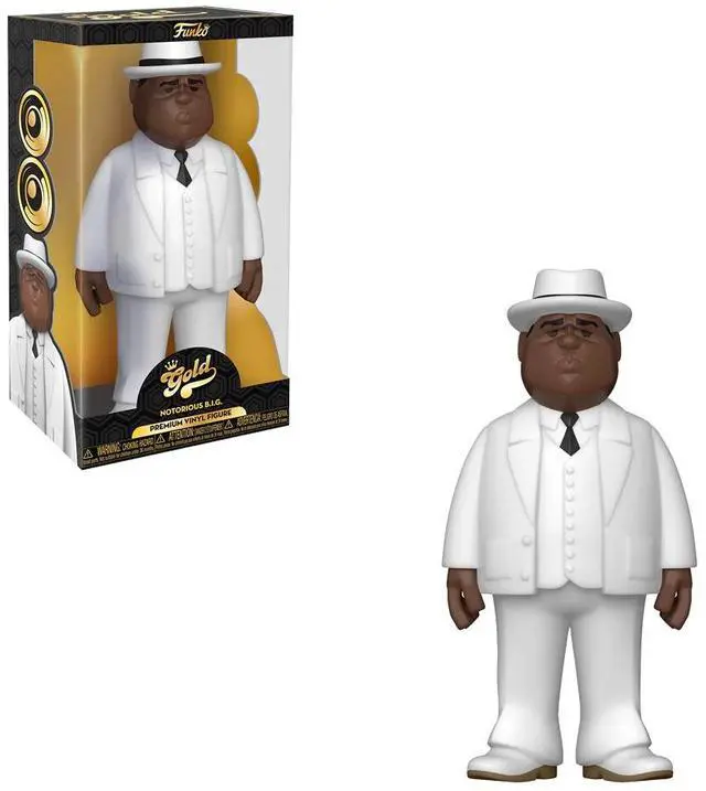 Alt view image 2 of 4 - Funko Gold Notorious B.I.G. Biggie Smalls White Suit 12 Inch Vinyl Figure